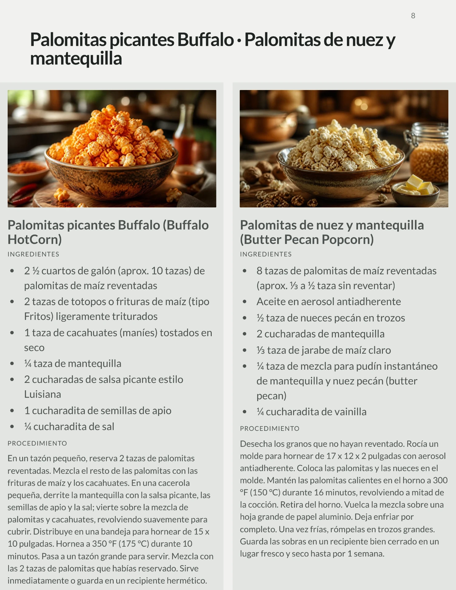 Presenta y guarda